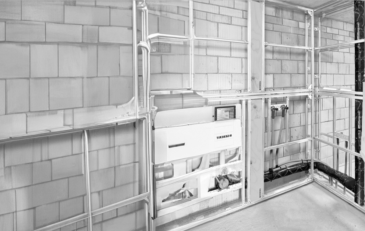 Sanitärinstallation – Einfamilienhaus in Berlin-Zehlendorf